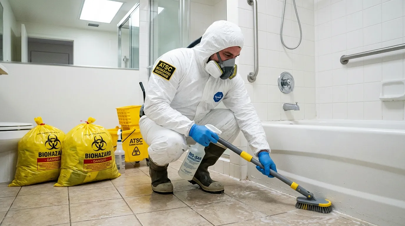 Decontamination equipment deployed for Blood Cleanup in Lake Elmo